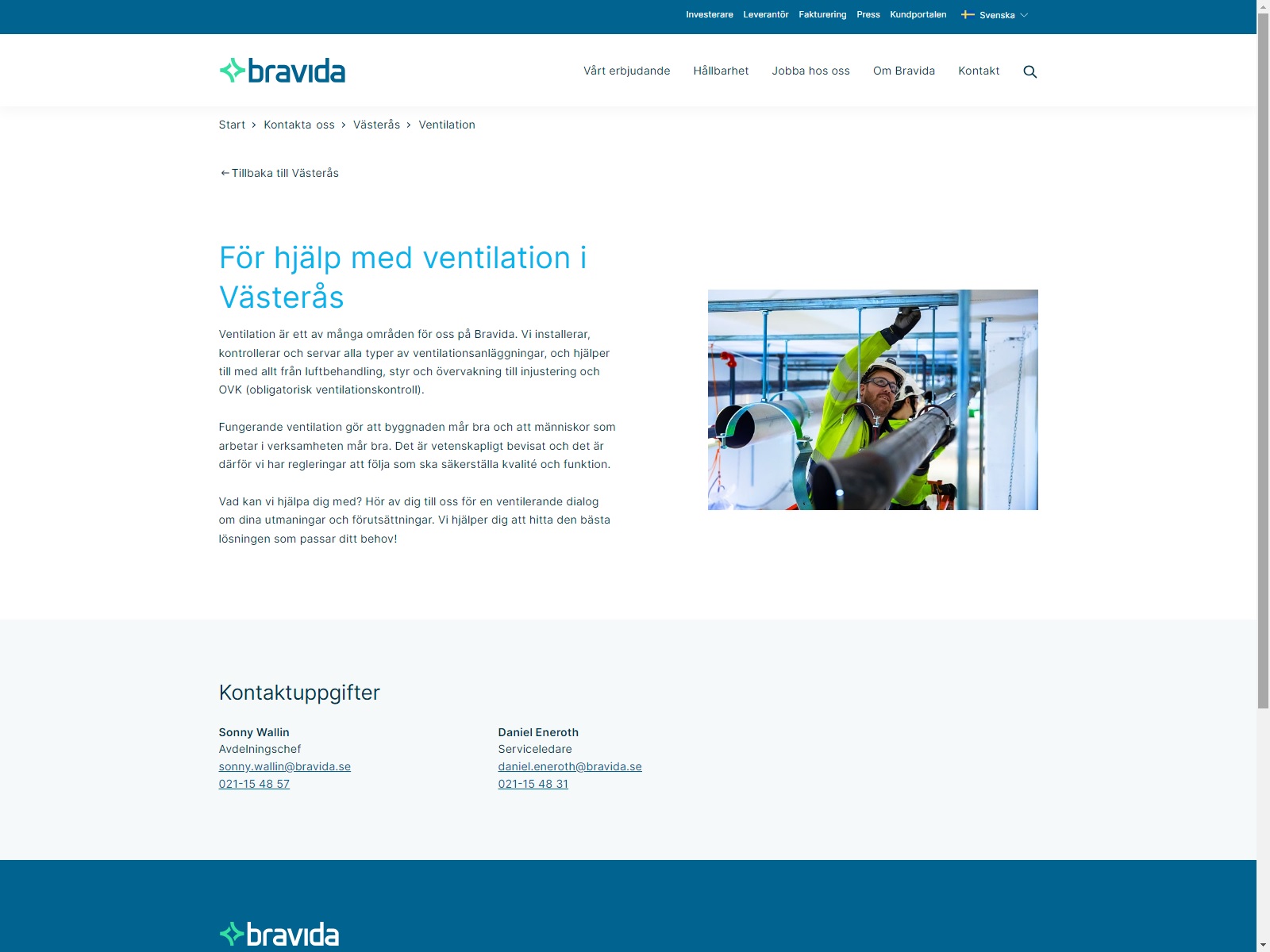 Bravida Sverige AB Västerås